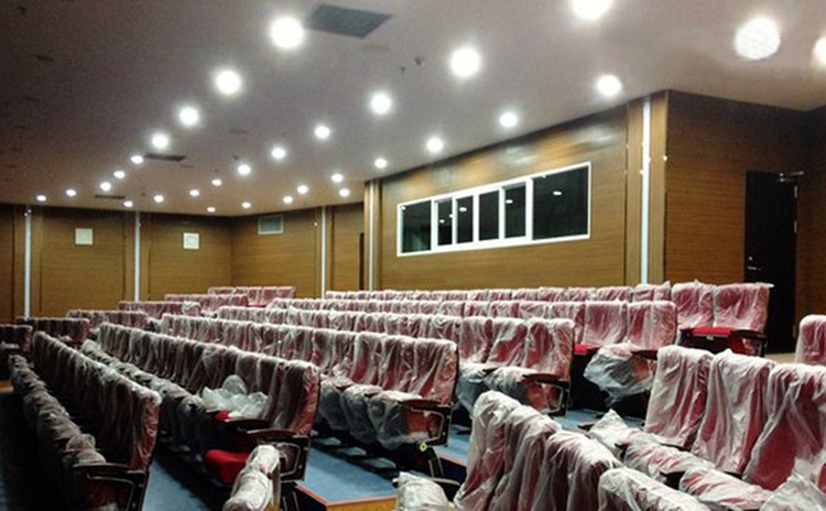 浙江麗水文化藝術中心木質(zhì)吸音板聲學工程